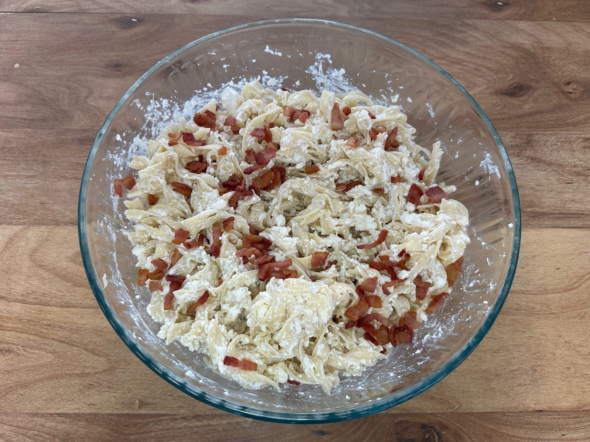 Hungarian Cottage Cheese Pasta (Túrós Tészta), also known as “túrós csusza”