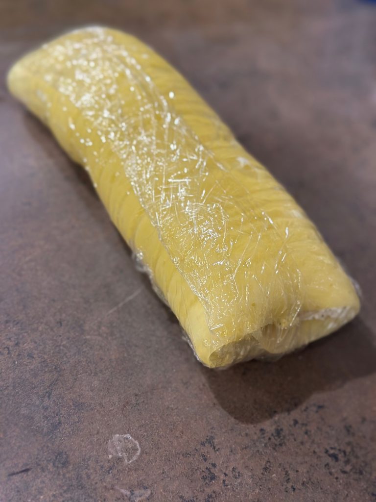 rolled up cheese roll